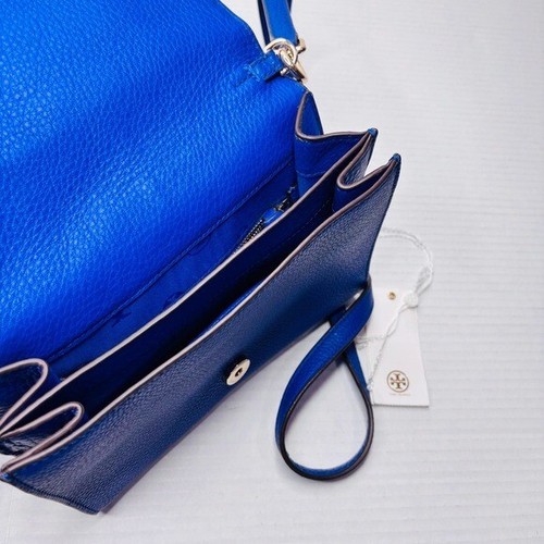 *Neu* TORY BURCH Umhängetasche blau Bombe T Combo - Bild 6 von 12