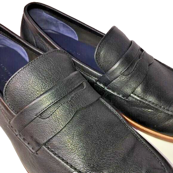 Cole Haan Black Leather Loafer Shoe COMFORT INSOLE 9.5 M | eBay display picture 3