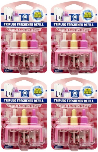 4 X AEROFRESH SCENTS 3VOLUTION PLUG IN REFILLS FOR AMBI PUR MACHINE CHOOSE SCENT - Picture 14 of 37