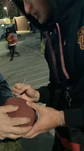 24' USC TROJANS UNIVERSITY OF SOUTHERN CAL TEAM AUTOGRAPH SIGNED FOOTBALL wPROOF - Picture 10 of 10