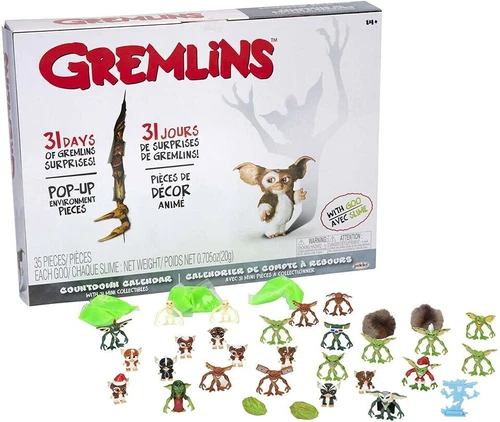 gremlins holiday advent calendar jakks