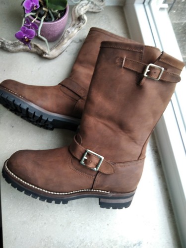 braune Leder Boots für Herren in Gr. 41 von Mistral - Bild 4 von 10