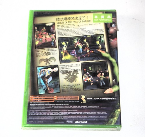 *New Sealed RARE Chinese & English Version* XBOX GRABBED BY THE GHOULIES NTSC-J - Picture 2 of 4
