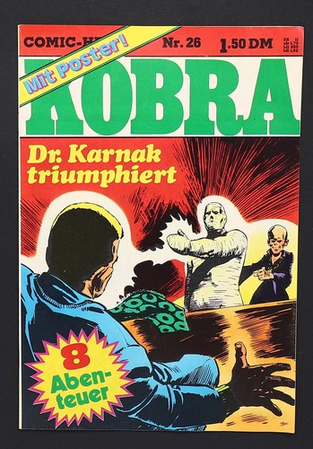 KOBRA mit Poster Trigan u.a. Comic Heft 1975-1977 Auswahl Gevacur AG  - Bild 140 von 186