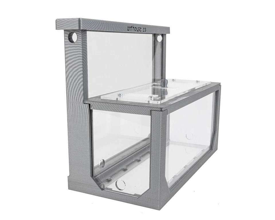 Natürliche Ameisenfarm aus Sand - Modell 3D L (Sandwich + Futterbox) (Gratis Ame - Bild 4 von 4