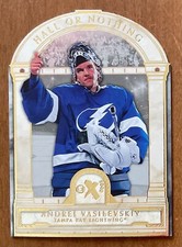 2023-24 ANDREI VASILEVSKIY SKYBOX E-X 2000 HALL OR NOTHING CARD #HN-8 LIGHTNING
