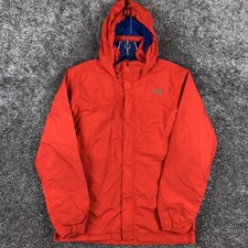 The North Face Hyvent Windbreaker Youth Boys Size XL 18/20 Hooded Lined Red