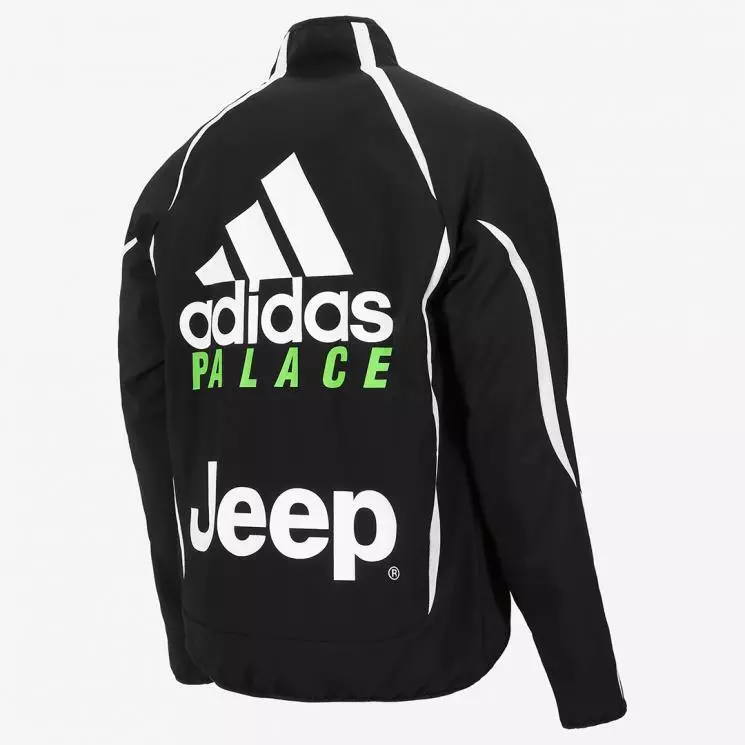 PALACE JUVENTUS BLACK TRACK JACKET