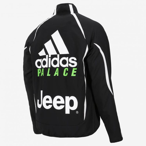 PALACE JUVENTUS BLACK TRACK JACKET - Picture 1 of 5