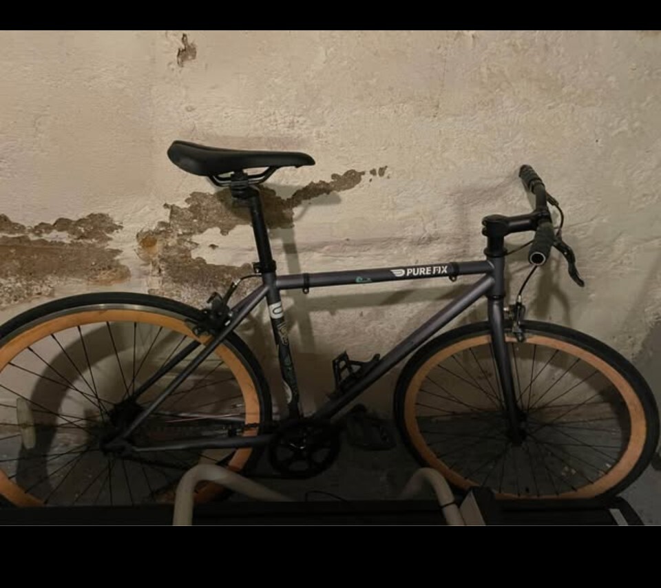 PURE FIX ORIGINAL SERIES SINGLE SPEED BIKE White 54 cm Fixed Single Bicycle