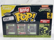 Funko Bitty Pop! Paquete de 4 minifiguras de Raphael Rocksteady astilla de cómics TMNT