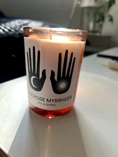 D.S. & DURGA Tuberose Myrrhder, New 7 oz. candle, Retail: $70