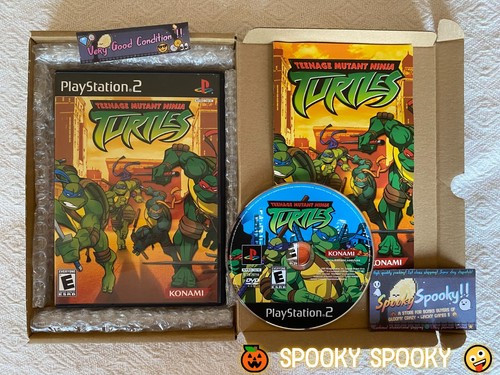 Teenage Mutant NInja Turtles PS2 - NTSC-U/C USA sehr guter Zustand CIB - hochwertige Verpackung