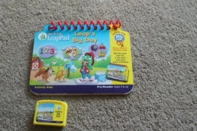 My First LeapPad Leap's Big Day Cartridge & Book
