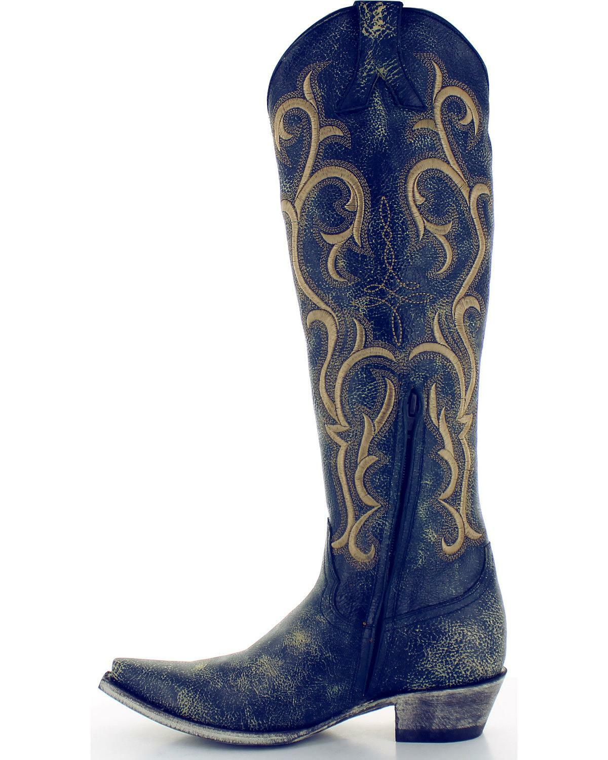 Old gringo Mujer Azul Dolly Mayra alto bota-SNIP Toe-L2859-7 Toe-L2859-7 Toe-L2859-7 47523a Old gringo Mujer Azul Dolly Mayra alto bota-SNIP Toe-L2859-7 Toe-L2859-7 Toe-L2859-7 47523a