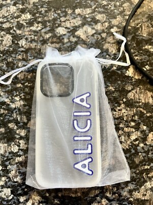 Personalized New Iphone Case Alicia 