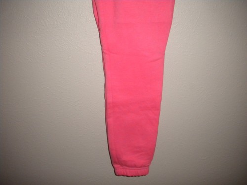 Mondetta Youth Size Medium 10/12 Pink Fleece Jogger Sweatpants NWT - Picture 2 of 8