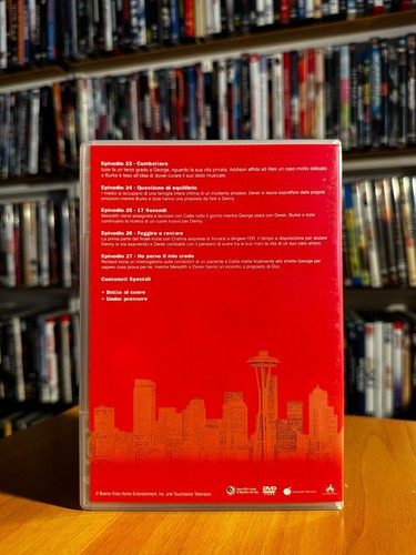 Grey's Anatomy - Seconda Serie - Parte 2 (4 dischi) DVD COME NUOVO - Foto 4 di 8