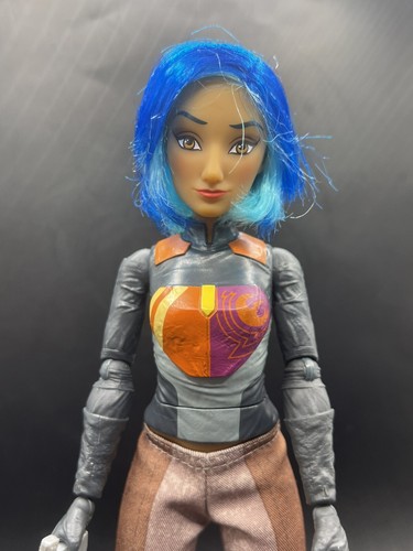 Star Wars Forces of Destiny Sabine Wren Adventure Figure Sabine Doll w/ Helmet - Picture 2 of 5