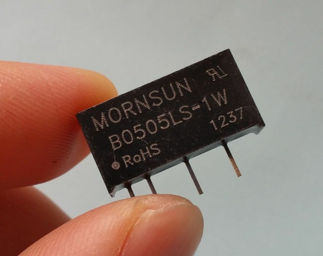 2pcs DC-DC Converter Isolated Power Supply 0505 1W In DC 5V Out DC 5V 200mA UL 2pcs DC-DC Converter Isolated Power Supply 0505 1W In DC 5V Out DC 5V 200mA UL
