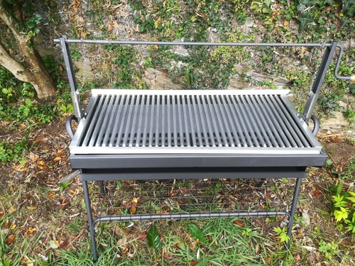 BARBACOA parrilla. Regulable 80 cm + REGALO tabla-pastillas - Foto 7 di 11