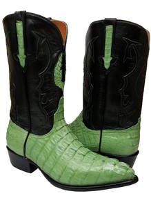 mens green cowboy boots