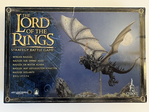 Lord of the Rings Winged Nazgul Box & Instructions Some Pieces Game Workshop