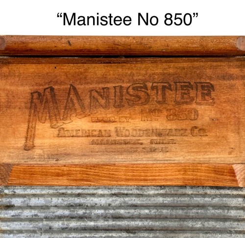 Antique 24” Laundry Washboard VGC Primitive Home Décor Manistee MI - Picture 3 of 7