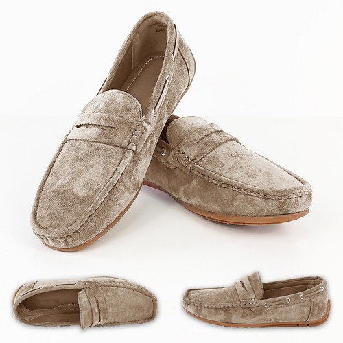 Mocasines Hombre de Ante Zapatos Casual Eco Piel Cordones Ante Veque - Imagen 8 de 59