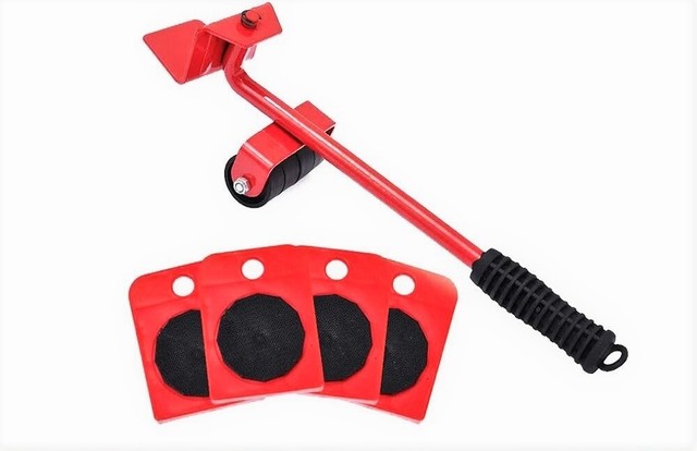 Kit Sollevatore Mobili Con Piastra A Ruote Con Portata Massima Di 150 Kg Kit Sollevatore Mobili Con Piastra A Ruote Con Portata Massima Di 150 Kg