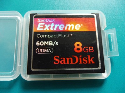 SanDisk Extreme CompactFlash, CF card, 8 GB., 60MB./s UDMA ...