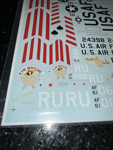1/48 1/72 Limited Edition Cutting Edge decal F-105 Fancy Girls Part 2 48180 - Picture 8 of 11