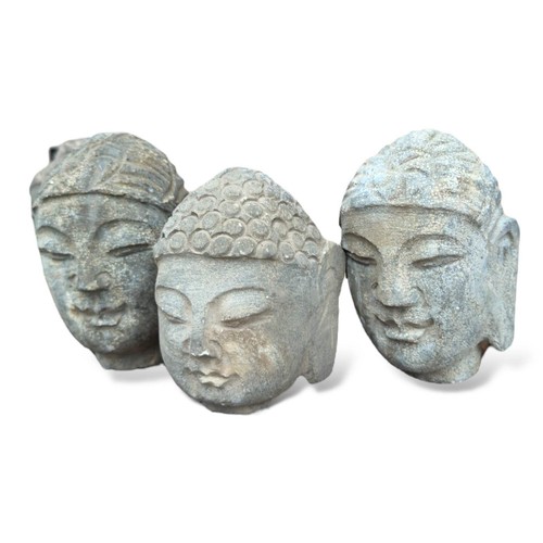 Handmade Stone Buddha Head Statue