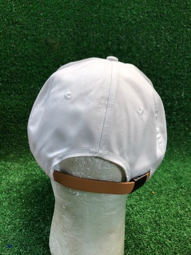 Vtg Capital Express Leather Bill StrapBack Hat Cap Fast Shipping Blue Rope - Picture 4 of 5