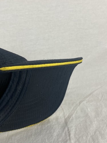 McDonald's Food Black Yellow 5 Panel Employee Adjustable Unisex Snapback Hat - Picture 8 of 11
