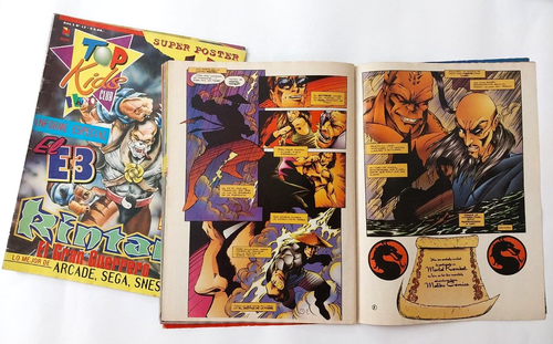 Lote de 9 Revistas Top Kids 1992 Vintage Mortal Kombat Retro Gaming Argentina - Imagen 13 de 16