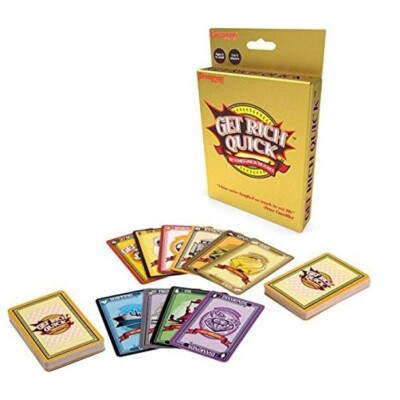 Games - Pressman Toy - Get Rich Quick
