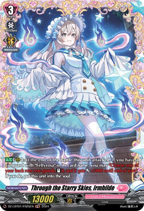 Cardfight!! Vanguard DZ-LBT01 Sparkling Stars! Singles – Lyrical Monasterio Set