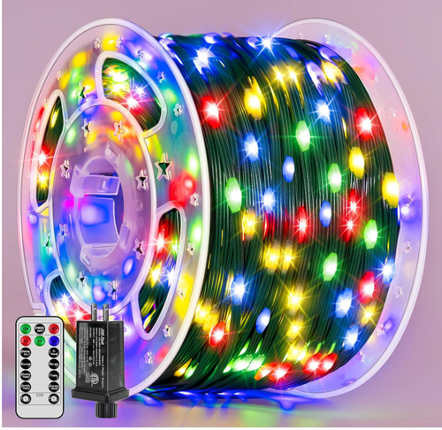 1200 LED 394FT Luces De Navidad Impermeable Para Exterior Patio Jardin En Oferta - Picture 2 of 9