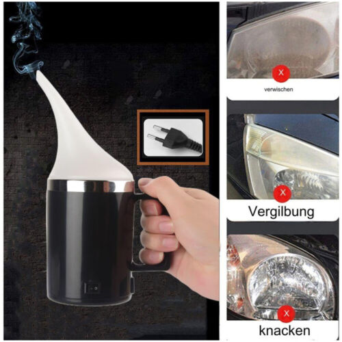 Juego de tratamiento profesional de faros de 500 ml para automóvil / vaporización / reparación / vaporizador - Imagen 9 de 21