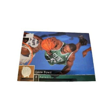 2009 Upper Deck Boston Celtics NBA Basketball Card #13 Leon Powe (E2