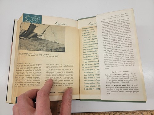 Let's Cook It Right Adelle Davis 1947 Vintage Cookbook Well Loved Cookbook - Picture 13 of 13