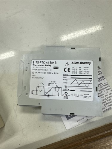 817S-PTC-48 Relè di monitoraggio termistore, 24-48V tensione di controllo AC/DC - Foto 4 di 4