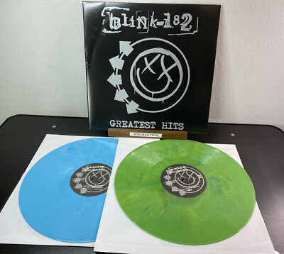 欧2discs LP Blink-182 Greatest Hits 006024350029641 Geffen Records, Universal Music Group /00660 2LP BLINK-182 Greatest Hits 006024350029 Geffen Recor EUROPE