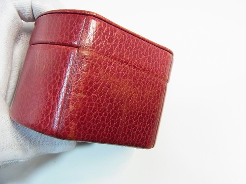 Auth Cartier Jewelry Earring Ring Key etc Multi Storage Leather Box Pouch Case - Picture 15 of 18