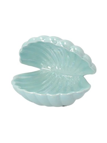 Francfranc Shell Lamp Small Table Light Mint Blue - Picture 4 of 7