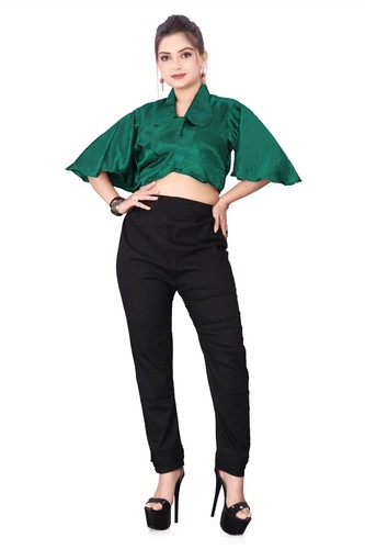 Elegante Camisa Envolvente Top Elegante Camisa Corta Satén Ropa de Fiesta Sexy Elegante Top S83 - Imagen 111 de 210