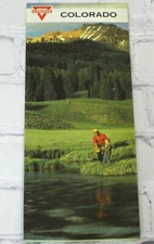 NOS 1965 Colorado Conoco Gas Station Fold Out Map 