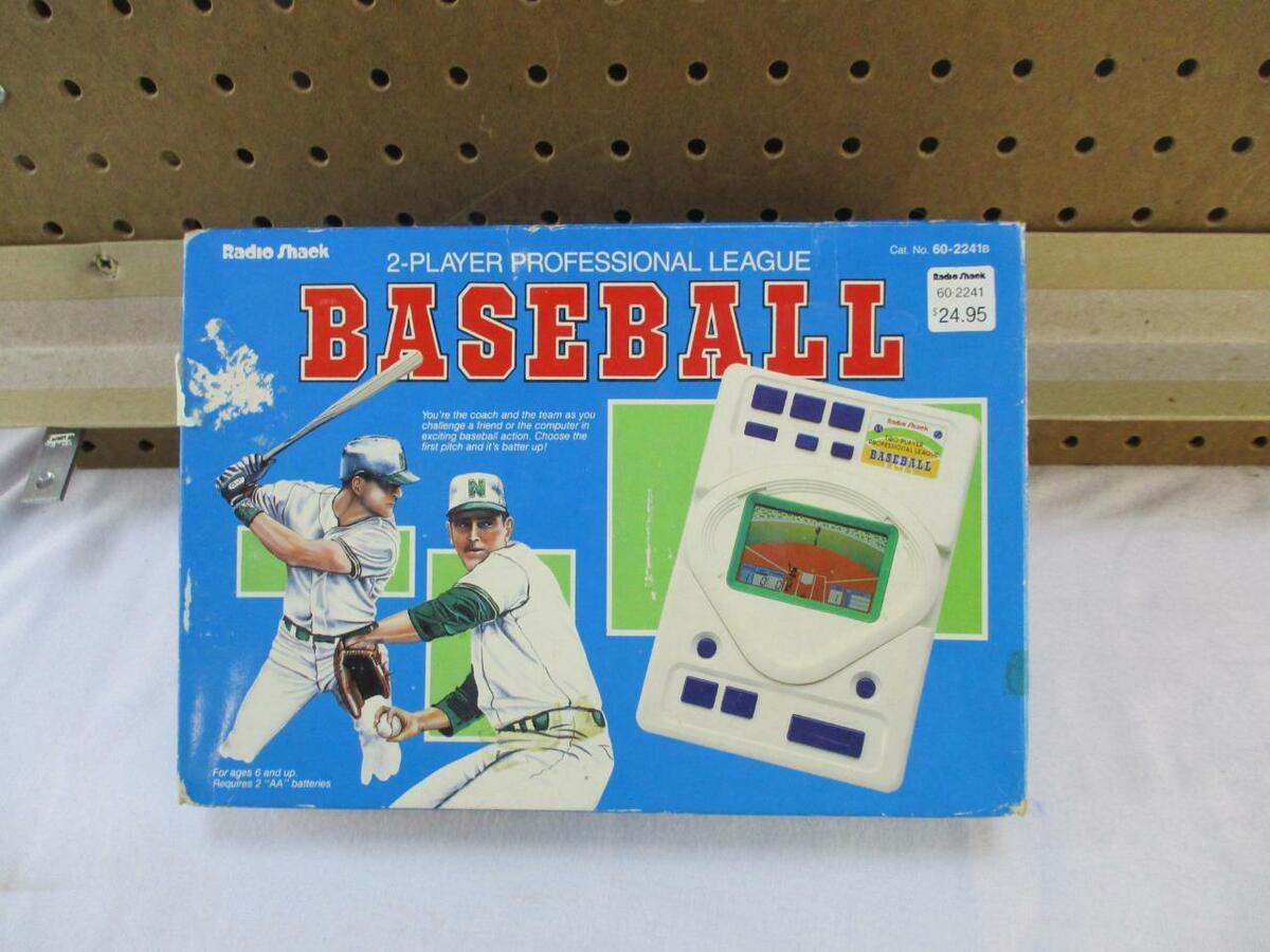 Radio Shack Deluxe Electronic 2-Player Baseball