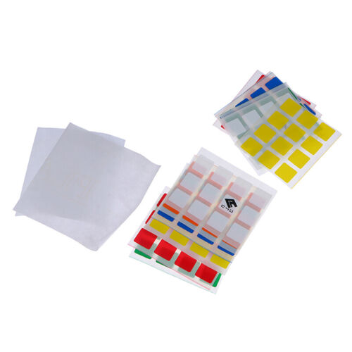 Kids 3x3x3 DIY Stickers Replace Bright Color Cubo Magico Toy - Picture 11 of 12